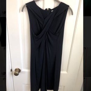 MK Navy Cross Halter Dress